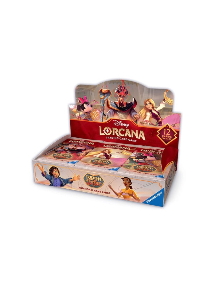 Lorcana tcg - expositor de sobres disey reinado de jafar 24 unidades inglés Lorcana tcg - expositor de sobres disey reinado de jafar 24 unidades inglés
