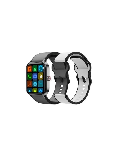 Smartwatch spc smartee duo pro 1.78 pulgadas negro + correa