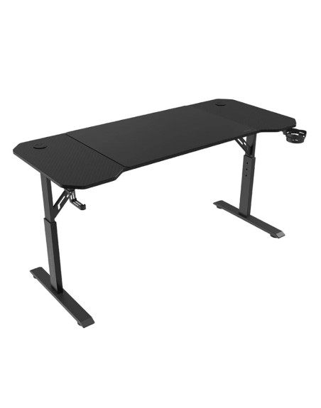 Mesa mars gaming ergo 140x60cm black