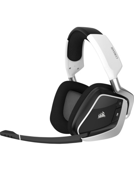 Auriculares gaming corsair void elite rgb wireless 7.1 blanco