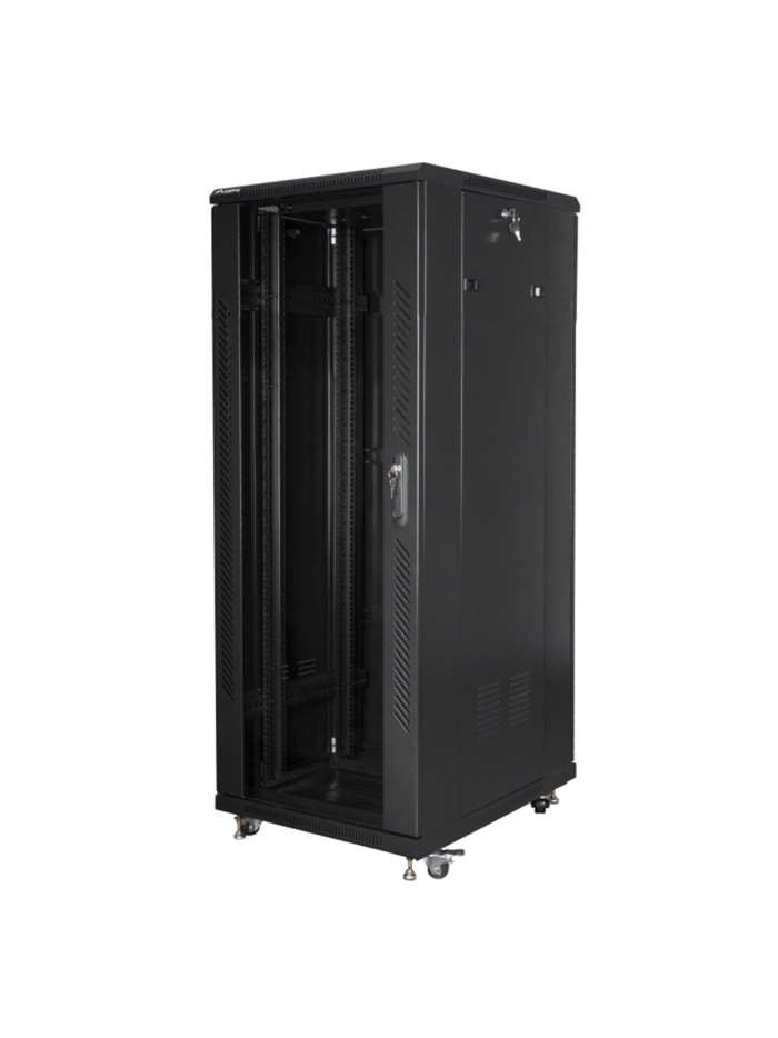 Armario lanberg rack 19 pulgadas 32u 600x800 negro Armario lanberg rack 19 pulgadas 32u 600x800 negro