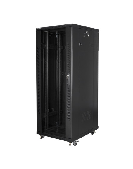 Armario lanberg rack 19 pulgadas 32u 600x800 negro