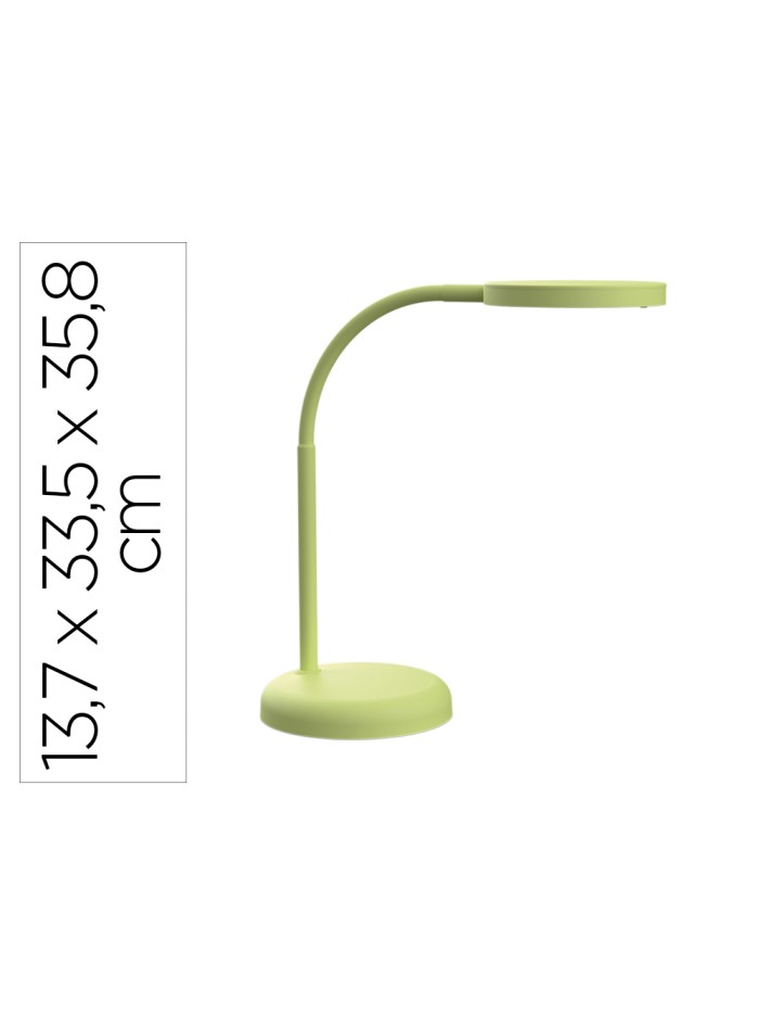 Lampara de escritorio maul led joy color verde lima 137x335x358 mm Lampara de escritorio maul led joy color verde lima 137x335x358 mm