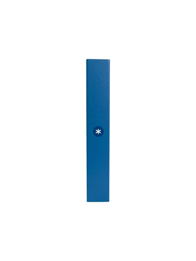 Carpeta antartik a4 forrada 4 anillas 25 mm redondas color azul oscuro