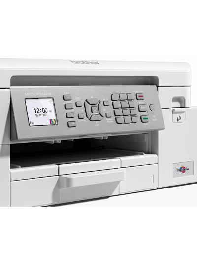 Equipo multifuncion brother mfcj4340dwe duplex wifi 13 ppmnegro 10,5 color copiadora escaner impresora bandeja 150