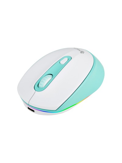 Raton ngs smog optico 1000/1600/2400 dpi inalambrico 3 botones receptor usb 2,4 ghz luces