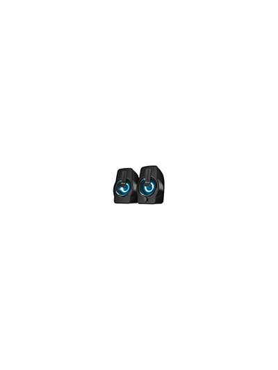 Altavoces trust gemi 2.0 potencia maxima 12w iluminacion led control de volumen y conexion