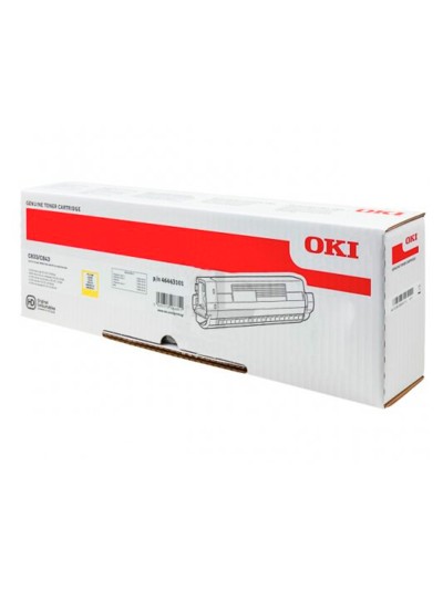 Toner oki laser 46443101 c833 / c843 amarillo 10000 paginas