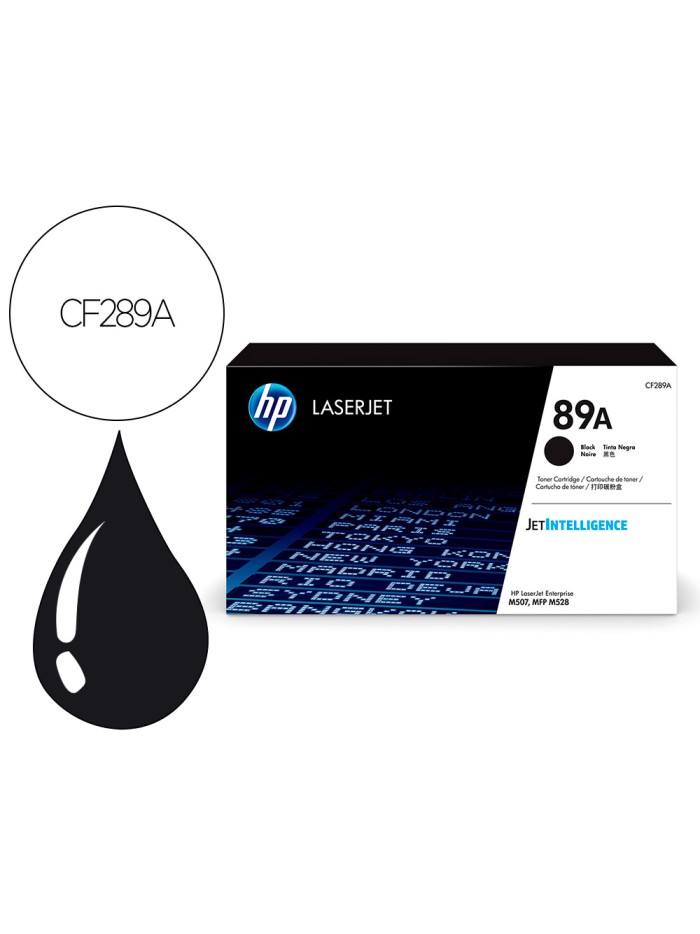 Toner hp laserjet 89a m507 / mfp m528 negro 5000 paginas Toner hp laserjet 89a m507 / mfp m528 negro 5000 paginas