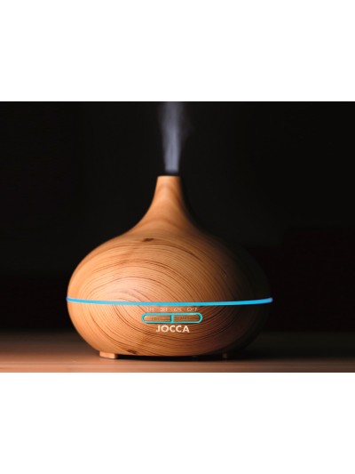 Difusor de aromas jocca 7 modos iluminacion incluye usb capacidad 300 ml 170x170x170 mm