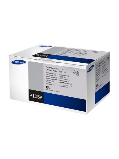 Toner hp-samsung laser sv115a multifunctions monochromes mlt-p1052a negro 5000 paginas pack 2 unidades