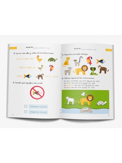 Cuaderno rubio lecturas comprensivas + 7 años