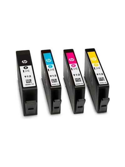 Toner hp 912 -6zc74ae multi pack negro / cian / magenta / amarillo