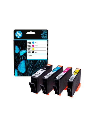 Toner hp 934/935 y 6zc72ae multi pack negro / cian / magenta / amarillo