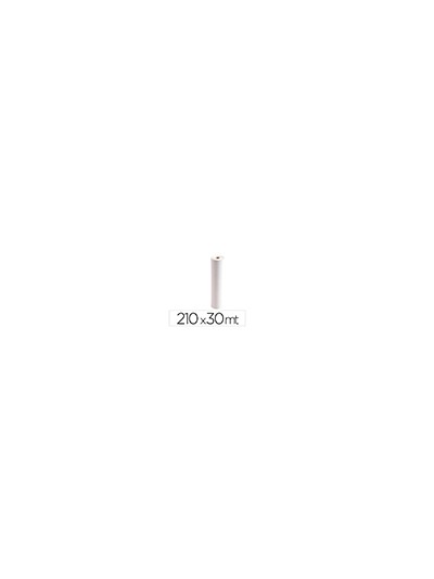 Rollo papel fax exacompta 210 mm x 30 mt