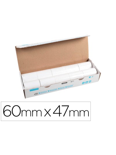 Rollo sumadora exacompta termico 60 mm x 47 mm 55 g/m2