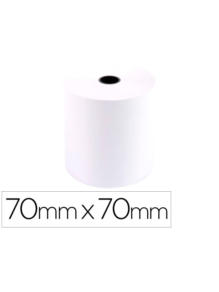 Rollo sumadora exacompta electro offset 70 mm x 70 mm 60 g/m2 Rollo sumadora exacompta electro offset 70 mm x 70 mm 60 g/m2