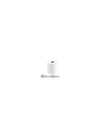 Rollo sumadora exacompta termico 80 mm x 80 mm 44 g/m2