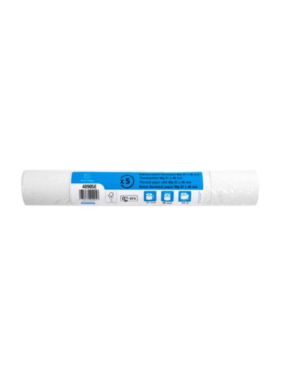 Rollo sumadora exacompta safe contact termico 57 mm x 46 mm 55 g/m2