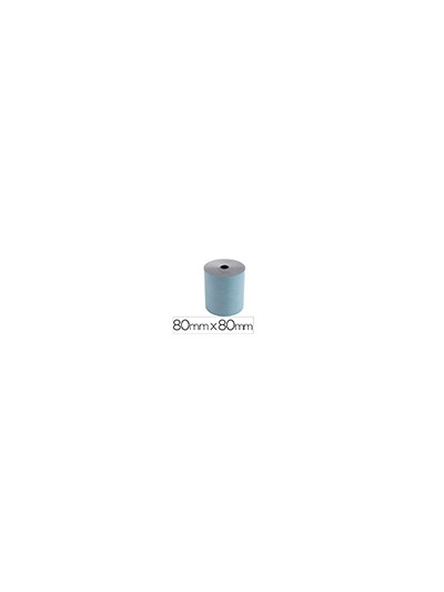 Rollo sumadora exacompta safe contact termico 80 mm x 80 mm 52 g/m2