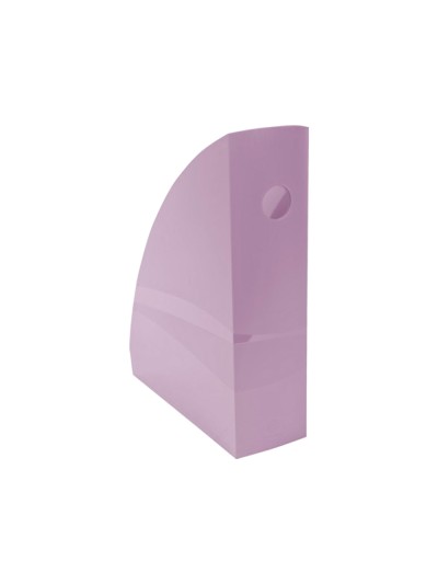 Revistero exacompta aquarel mag-cube malva pastel 266x328x305 mm