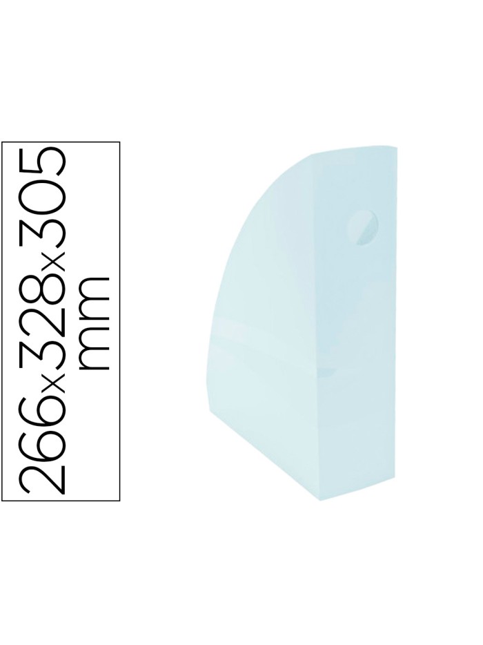 Revistero exacompta aquarel mag-cube azul pastel 266x328x305 mm Revistero exacompta aquarel mag-cube azul pastel 266x328x305 mm