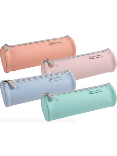 Bolso escolar exacompta aquarel goma 3 formas colores surtidos