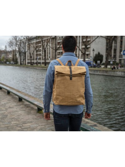 Mochila exacompta eterneco cuero imitacion vegetal 360x100x450 mm