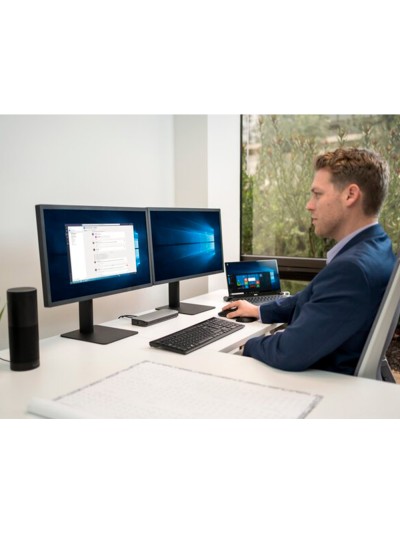 Raton kensington inalambrico suretrack dual mini usb 2,4 ghz negro