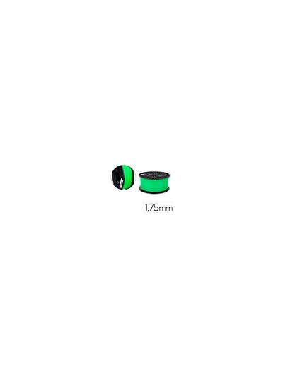 Filamento 3d colido pla luminoso 1,75 mm 1 kg verde