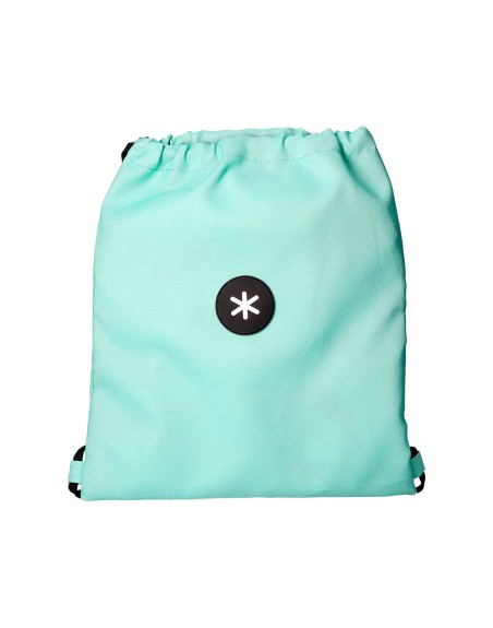 Saco plano antartik bolsillo interior con cremallera color verde menta 350x400 mm
