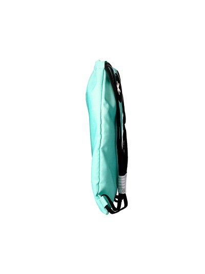Saco plano antartik bolsillo interior con cremallera color verde menta 350x400 mm