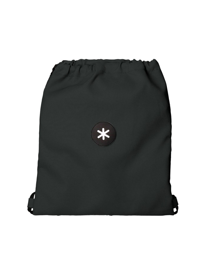 Saco plano antartik bolsillo interior con cremallera color negro 350x400 mm Saco plano antartik bolsillo interior con cremallera color negro 350x400 mm