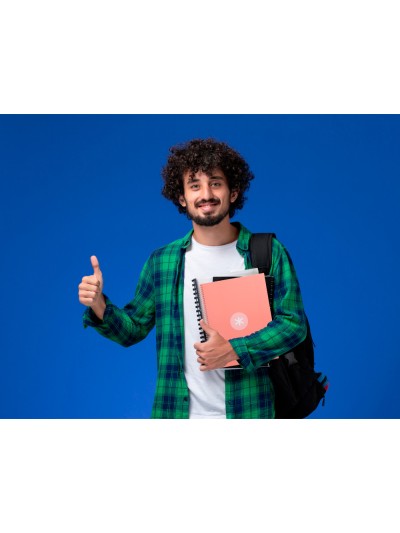 Cuaderno espiral a4 micro antartik tapa forrada80h 90 gr horizontal 1 banda 4 taladros color rosa claro
