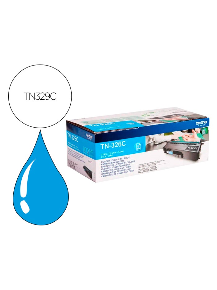 Toner brother hll8350cdw 6000 paginas cian Toner brother hll8350cdw 6000 paginas cian