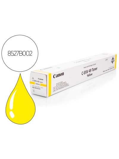 Toner canon exv49y ir advance c3325 c3330 amarillo