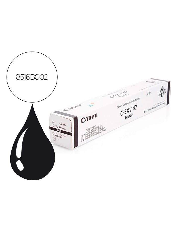 Toner canon exv47k ir advance c250 c350 negro