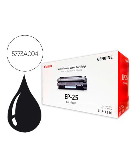 Toner canon ep25 lbp1210 negro