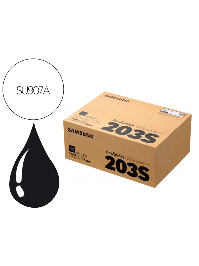 Toner hp samsung negro standard/mltd203s Toner hp samsung negro standard/mltd203s