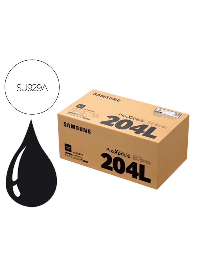 Toner hp samsung m3325 / m3375 / m3825 / m3875 negro alta mltd204l/els Toner hp samsung m3325 / m3375 / m3825 / m3875 negro alta mltd204l/els