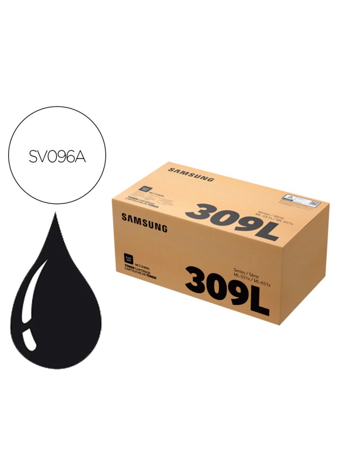 Toner hp samsung laser ml5510nd / 5515nd / 6510nd negro alta mltd309l/els Toner hp samsung laser ml5510nd / 5515nd / 6510nd negro alta mltd309l/els