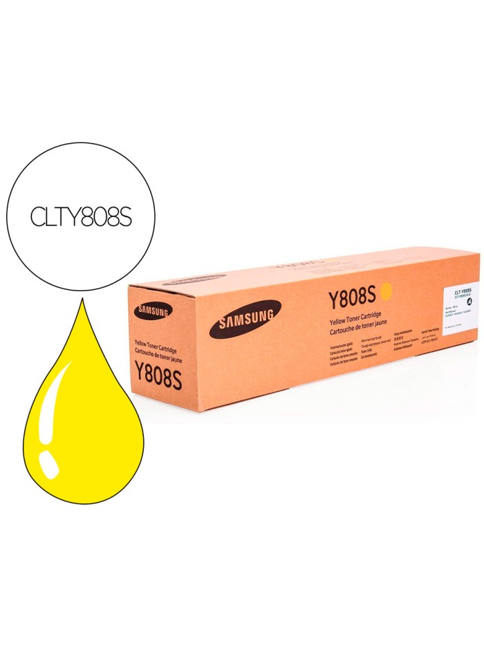 Toner hp samsung amarillo standard x4300lx / x4250lx / x4220rx clty808s/els Toner hp samsung amarillo standard x4300lx / x4250lx / x4220rx clty808s/els