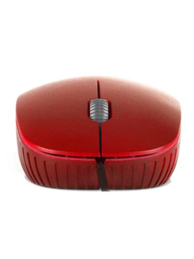 Raton ngs wired flame optico con cable 1000 dpi ambidiestros usb color rojo