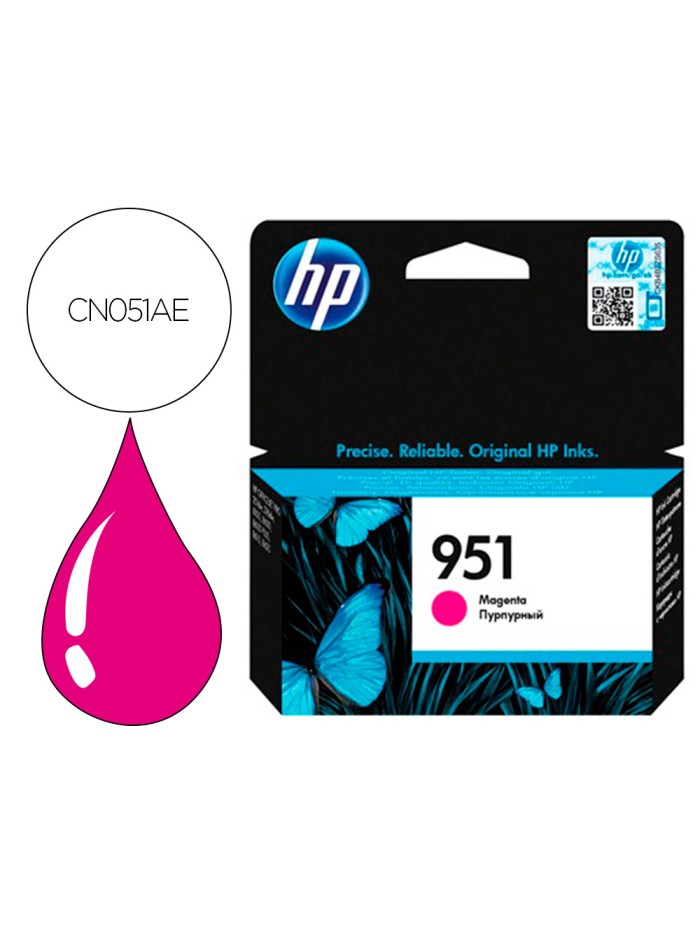 Ink-jet hp inyeccion magenta n 951/aprox. 700 p ginas/a7f64a/1000 paginas Ink-jet hp inyeccion magenta n 951/aprox. 700 p ginas/a7f64a/1000 paginas