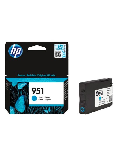 Ink-jet hp inyeccion cian n 951/aprox. 700 p ginas/a7f64a/1000 paginas