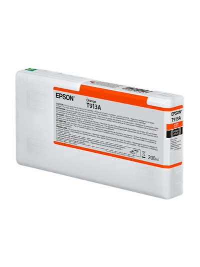 Ink-jet epson t913a orange ink 200ml