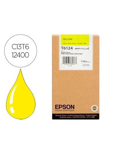 Ink-jet epson gf stylus photo 7450/9450 amarillo alta capacidad