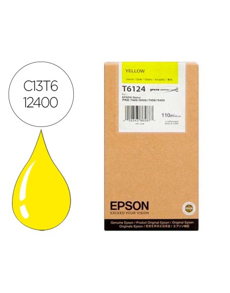 Ink-jet epson gf stylus photo 7450/9450 amarillo alta capacidad