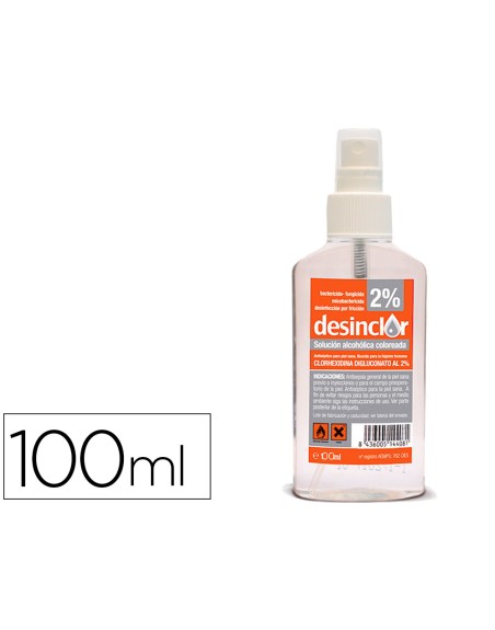 Desinclor solucion 2% alcoholica bote de 100 ml