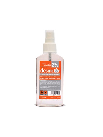 Desinclor solucion 2% alcoholica bote de 100 ml